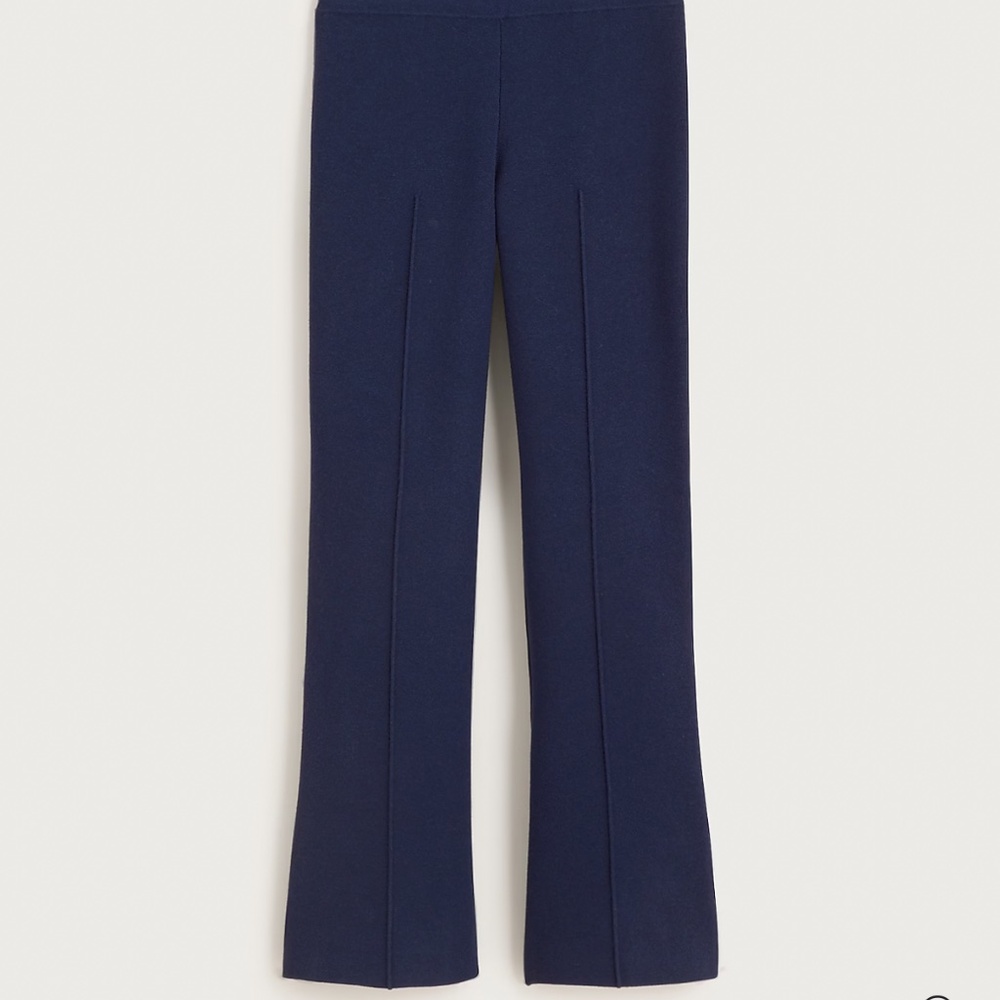 J.CREW New Delaney kickout sweater pant